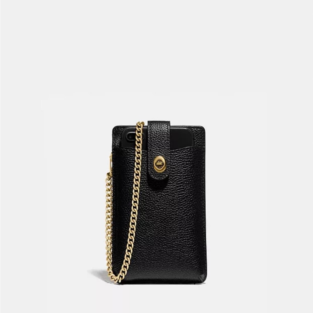 COACH Turnlock phone crossbody